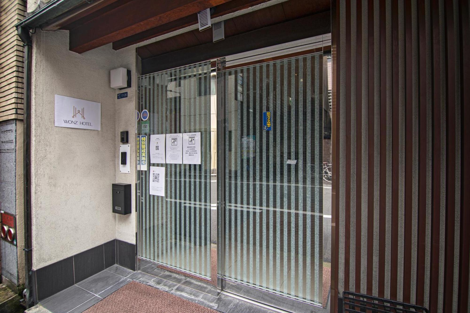 Wonz Hotel Self-Check-In Osaka Exterior foto